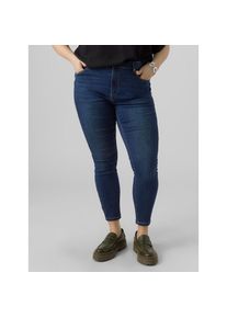 Vero Moda Curve, Unisex, Skinny-fit-Jeans &raquo;VMSOPHIA HR SKINNY J VI3377 GA CUR NOOS&laquo;, dunkelblau denim, 48, L&auml;nge 32, Jeans von Vero Moda Curve