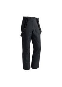 Maier Sports, Unisex, Skihose &raquo;Anton 2.1&laquo; Unisex Schneehose mit Hosentr&auml;gern, wind/wasserdicht, Regular Fit, schwarz, 102, Langgr&ouml;ssen, Komfortable 