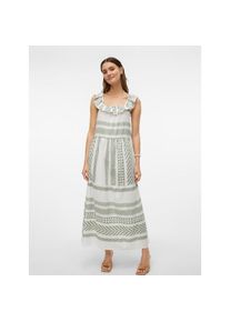 V&eacute;ro Moda Vero Moda, Unisex, Maxikleid &raquo;VMDICTHE SL ANKLE DRESS WVN GA&laquo; Sommerkleid, gr&uuml;n, XS, N-Gr, Pflegeleichte Baumwolle: bleibt auch nach h&auml;ufigem Waschen 