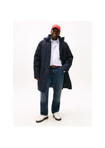 Tommy Hilfiger Big & Tall Tommy Hilfiger Big & Tall, Herren, Funktionsmantel &raquo;HOODED PARKA&laquo; Grosse Gr&ouml;ssen Tech Winterparka Jacke Wasserabweisend abnehmbare Kapuze, desert sky,