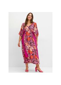 Jelmoli Unisex, Maxikleid &raquo;Kleid&laquo;, pink gemustert, 48, Normalgr&ouml;ssen