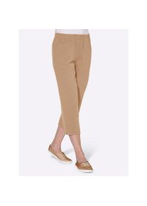Classic Basics, Unisex, Caprihose, beige, 46, Normalgr&ouml;ssen, Capri-Hose mit Taschen