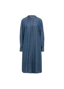 LIEBLINGSST&Uuml;CK Lieblingsst&uuml;ck, Unisex, Jeanskleid &raquo;ErindaL&laquo; mit kleinem Knopf am Ausschnitt, jeans, 36, N-Gr, Midikleid aus fliessendem Jeansstoff von Lieblingsst&uuml;ck