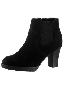 Aniston Shoes, Unisex, Aniston SHOES Stiefelette , Ankleboots mit seitlichem Stretcheinsatz - NEUE KOLLEKTION, schwarz, 41, In elegantem Look - aus 