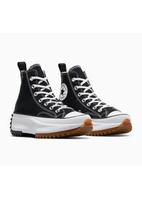 Converse, Unisex, Sneaker &raquo;RUN STAR HIKE CANVAS PLATFORM&laquo;, schwarz, wei&szlig;, gum, 42,5, Vielseitiger Sneaker von Converse mit Schn&uuml;rung