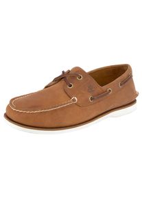 Timberland, Unisex, Bootsschuh &raquo;CLASSIC BOAT BOAT SHOE&laquo; Classic Bootsschuh aus Premium Leder, braun, 43, Klassischer Bootsschuh von Timberland. Non 
