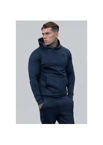 SikSilk, Herren, Kapuzenpullover &raquo; Kapuzenpullover Dynamic Hoodie&laquo;, blau, S, Kapuzenpullover