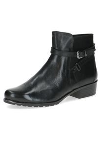 Caprice, Unisex, Stiefelette , Blockabsatz, Boots mit Zierschnalle und Zierriemchen, schwarz, 36, Leichtes und bequemes Laufgef&uuml;hl dank CAP Airmotion