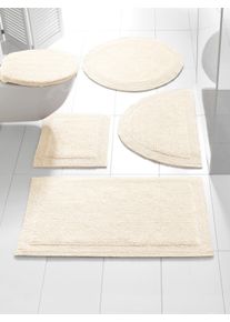 HEINE HOME Witt Badteppich, natur, Gr&ouml;&szlig;e 45x50 cm - rechteckig, 100% Baumwolle