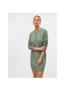 V&eacute;ro Moda Vero Moda, Unisex, Strickkleid &raquo;VMDOFFY LS O-NECK DRESS GA NOOS&laquo;, laurel wreath detail:melange, XS, N-Gr, Elastisches Material: passt sich perfekt 