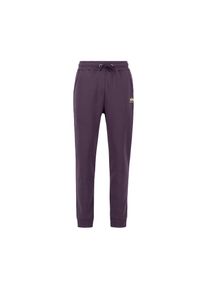 Alpha Industries, Herren, Jogginghose &raquo;Basic Jogger SL&laquo;, plum, L, Normalgr&ouml;ssen, Grammatur: 330 g/m&sup2;