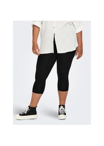 Only Carmakoma, Unisex, Only CARMAKOMA Caprileggings &raquo;CARTIME LIFE CALF LEGGINGS JRS&laquo;, schwarz, L (50/52), N-Gr, Leggings von Only CARMAKOMA