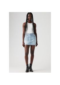 Levi's Levi's, Unisex, Jeansrock &raquo;ICON SKIRT&laquo; mit Glitzerdetails an Seitenn&auml;hten, good as silber skirt, 26, Jeansrock ICON SKIRT von Levi's