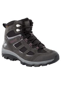 Jack Wolfskin, Unisex, Wanderschuh &raquo;VOJO 3 TEXAPORE MID W&laquo; Wasserdicht, Trekkingschuh, schwarz steel, lila, 40,5, Funktionaler Wanderschuh von Jack 