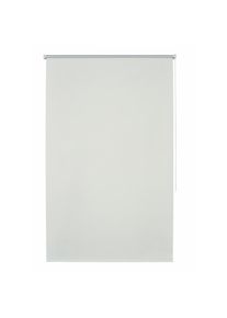 GOOD LIFE, Seitenzugrollo &raquo;Amelie&laquo; verdunkelnd energiesparend mit Bohren 1 St&uuml;ck, vanille, silberfarben, Polyester