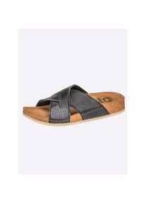 MUBB, Unisex, MUBB Hausschuh, schwarz, 40, aus Rindleder