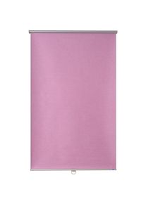 K-home, K-home Springrollo &raquo;Anna&laquo; verdunkelnd energiesparend ohne Bohren freih&auml;ngend, fuchsia, grau, wei&szlig;, Polyester