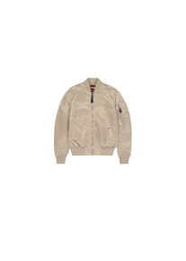 Alpha Industries, Unisex, Bomberjacke &raquo;MA-1 VF Light W&laquo;, vintage sand, L, Flight Nylon Stoff