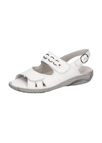 Waldl&auml;ufer Waldl&auml;ufer, Unisex, Sandale &raquo;GARDA&laquo; , Klettschuh, Sandalette, Sommerschuh in Bequemweite G (= weit), wei&szlig;, 5,5 (38,5), Sandale mit Klettverschl&uuml;sse 