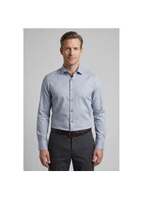 OLYMP, Herren, OLYMP Langarmhemd &raquo;Level Five&laquo; extra langer Arm, Businesshemd, body fit, marine, 46, Verl&auml;ngerter Arm, Hemd von OLYMP