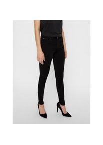 V&eacute;ro Moda Vero Moda, Unisex, Skinny-fit-Jeans &raquo;VMLUX NW SUPER S JEANS&laquo; aus extra weicher Modal Qualit&auml;t, schwarz, XL (42), L&auml;nge 30, Skinny-Fit-Jeans formt eine