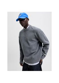 Jack & Jones Jack & Jones, Herren, Strickpullover &raquo;JORNORREBRO KNIT CREW NECK SN&laquo;, dunkelgrau melange, XL, Pullover von Jack & Jones