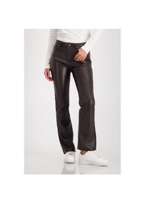 monari, Unisex, Lederimitathose Regular fit, braunie, 46, N-Gr, Elegante Fake-Lederhose von monari