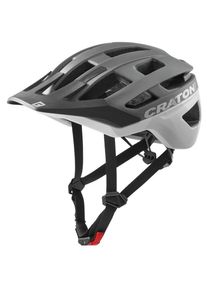 Cratoni, Fahrradhelm &raquo;AllRace&laquo;, anthrazit wei&szlig;, matt, 56/61 Kopfumfang: 56cm - 61cm, Fahrradhelm