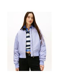 Tommy Jeans, Unisex, Bomberjacke &raquo;TJW ESSENTIAL BOMBER JACKET&laquo; ohne Kapuze Mit Reissverschlusstaschen an den &Auml;rmeln, periwinkle dusk, L (40), 