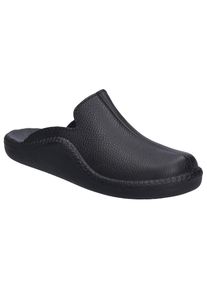 Josef Seibel, Herren, Clog &raquo;Monaco&laquo; , Hausschuh, Sabot in Weite H (sehr weit), schwarz, 48, Bequemer Clog in Komfortweite - Schuhweite H