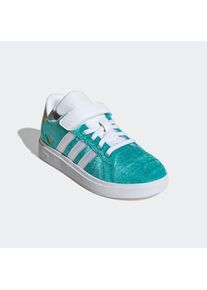 adidas Sportswear, Unisex, adidas Sportswear Sneaker &raquo;ADIDAS DISNEY JASMINE GRAND COURT 2.0 KIDS&laquo; f&uuml;r Kinder & Jugendliche, pure teal, cloud wei&szlig;, 