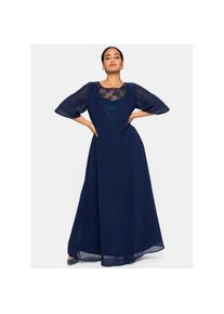 sheego, Unisex, Abendkleid &raquo;Abendkleid&laquo;, marine, 46, Normalgr&ouml;ssen
