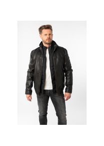 Mauritius, Herren, Lederjacke &raquo;MMBromu&laquo; mit w&auml;rmender Weste, vintage schwarz, S, Lederjacke von Gipsy by Mauritius, Trachtenmode