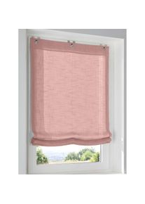 HEINE HOME, HEINE HOME Raffrollo mit &Ouml;sen, rose