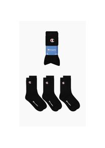Champion, Herren, Tennissocken &raquo;3 Pack Crew Socks&laquo; 3 Paar tlg. f&uuml;r sportive Aktivit&auml;ten, aus Baumwolle, Polyester und Elasthan, nbk, nbk, nbk, ns, 35-
