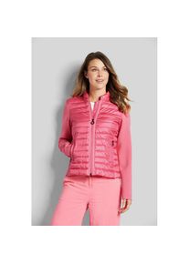 Bugatti, Unisex, Bugatti Blouson ohne Kapuze mit Stehkragen, pink, 46, Respect Nature Produkt