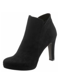 Tamaris, Unisex, High-Heel-Stiefelette , Abendmode, High-Heel-Stiefelette, Ankleboots im femininen Look, schwarz, 41, In eleganter Form und veganer 