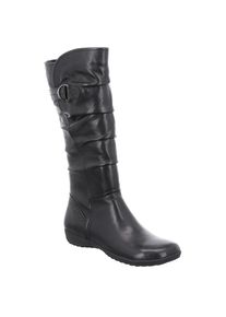 Josef Seibel, Unisex, Reissverschlussstiefel &raquo;Naly 23&laquo; Stiefel, Schlupfstiefel, Winterstiefel mit Raffungen und XS-Schaft, schwarz, 40, XS-Schaft, Mit