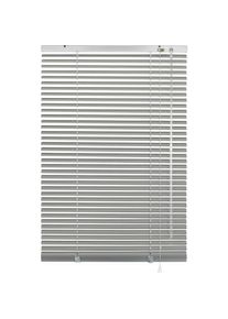 Gardinia, Gardinia Jalousie &raquo;Aluminium-Jalousie 25 mm&laquo; mit Bohren freih&auml;ngend Jalousieb&auml;nder farblich passend, silberfarben