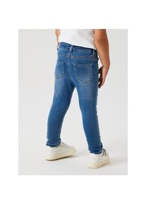 name it, Unisex, Slim-fit-Jeans &raquo;NMFSALLI SLIM DNM LEGGING 5357-TO NOOS&laquo;, medium blau denim, 104, N-Gr, Coole Jeans von name it f&uuml;r Unisex