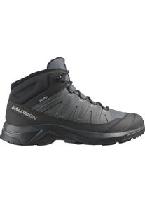 Salomon, Herren, Winterstiefel &raquo;X-ADVENTURE COLDRUSH WP&laquo; Winterschuhe, Winterboots, Snowboots, wasserdicht, asphalt, schwarz, alloy, 47, Winterstiefel