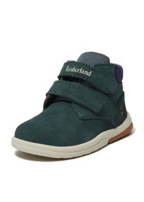 Timberland, Unisex, Klettboot &raquo;TODDLE TRACKSMID HOOK & LOOP BOOT&laquo; Winterstiefel, Winterboots, Snowboots, Winterschuhe, f&uuml;r Kinder, dunkelgr&uuml;n suede, 