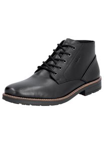 Rieker, Herren, Schn&uuml;rstiefelette , Schn&uuml;rboots, Business-Schn&uuml;rer, Stiefelette mit weicher Decksohle, schwarz, 41, Klassische Schn&uuml;rstiefelette mit 