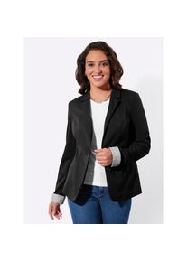 Casual Looks, Unisex, Jackenblazer &raquo;Jersey-Blazer&laquo;, schwarz, 46, bequeme, geschmeidige Jersey-Stretch-Qualit&auml;t