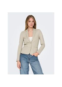 Only, Unisex, Only Jerseyblazer &raquo;ONLPOPTRASH &ndash; 2-Knopf Blazer mit taillierter Silhouette&laquo; regular fit, Milano Rib, Materialmix, Reverskragen, 