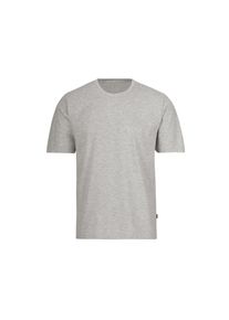 TRIGEMA, Herren, T-Shirt &raquo;TRIGEMA T-Shirt DELUXE Baumwolle&laquo; 1 Stk., grau, melange, 3XL, DELUXE-Single-Jersey