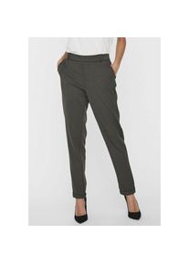 V&eacute;ro Moda Vero Moda, Unisex, Anzughose &raquo;VMMAYA MR LOOSE SOLID PANT NOOS&laquo; kn&ouml;chelfreie Form mit Saumaufschlag, peat, S, L&auml;nge 32, Anzughose von Vero Moda