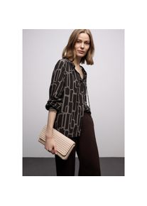 Street One, Unisex, Street One Langarmbluse Tunika_Style, schwarzest braun, 34, Tunika f&uuml;r Unisex von Street One