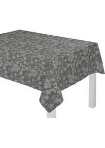 Adam, Tischdecke &raquo;Flower Cuv&eacute;e&laquo; aus 100% Bio-Baumwolle, olivgr&uuml;n, Bio-Baumwolle, 1 Stk.