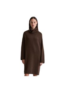 Marc O'Polo Marc O'polo, Unisex, Marc O'Polo Strickkleid Ohne Taschen relaxed fit, aus softem Woll-Mix, shaded braun, 34, N-Gr, Rollkragenkleid von Marc O'Polo